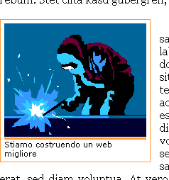 [Immagine: Esempio di come appare un'immagine col suo commento, maggiori dettagli sono disponibili nell'articolo]